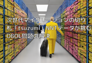 次世代マイグレーションの切り札「tsuzumi」NNTデータが挑むCOBOL問題の解決