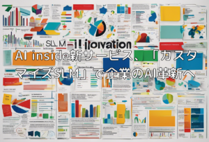 AI inside新サービス、「カスタマイズSLM」で企業のAI革新へ