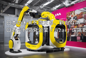 日本の未来を変える、新たなAIロボット開発企業「Jizai」の挑戦