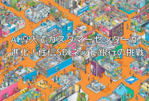 AI導入でカスタマーセンターが進化！住信SBIネット銀行の挑戦