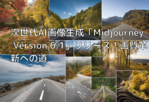 次世代AI画像生成「Midjourney Version 6.1」リリース！画質革新への道