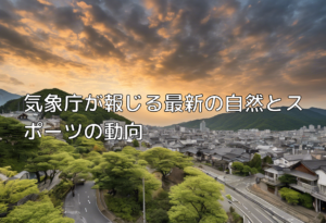 気象庁が報じる最新の自然とスポーツの動向