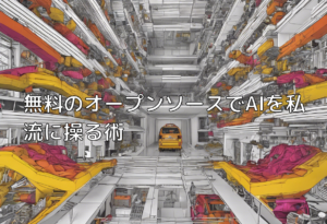 無料のオープンソースでAIを私流に操る術
