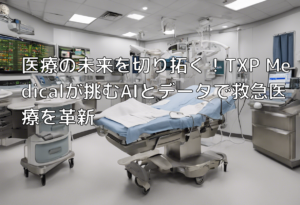 医療の未来を切り拓く！TXP Medicalが挑むAIとデータで救急医療を革新