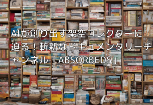 AIが創り出す架空コレクターに迫る！斬新なドキュメンタリーチャンネル「ABSORBEDS」