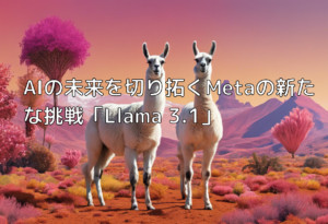 AIの未来を切り拓くMetaの新たな挑戦「Llama 3.1」