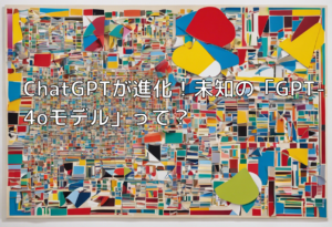 ChatGPTが進化！未知の「GPT-4oモデル」って？