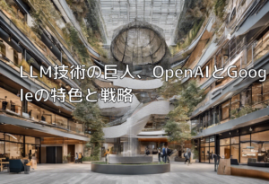 LLM技術の巨人、OpenAIとGoogleの特色と戦略