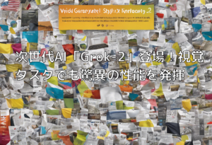 次世代AI「Grok-2」登場！視覚タスクでも驚異の性能を発揮