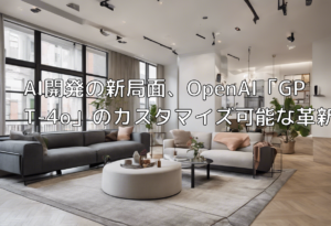 AI開発の新局面、OpenAI「GPT-4o」のカスタマイズ可能な革新