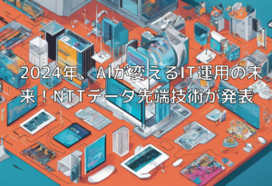 2024年、AIが変えるIT運用の未来！NTTデータ先端技術が発表