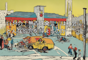 LLMの「無責任発言」は社会にどんな影響を与えるのか