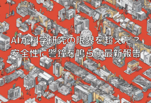 AIが科学研究の限界を超えた？安全性に警鐘を鳴らす最新報告