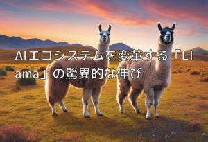 AIエコシステムを変革する「Llama」の驚異的な伸び