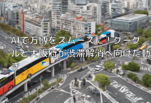 AIで万博をスムーズに！グーグルと大阪府が渋滞解消へ向けた動き