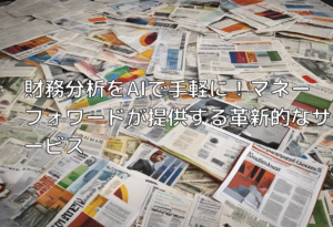 財務分析をAIで手軽に！マネーフォワードが提供する革新的なサービス