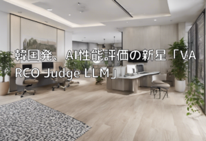 韓国発、AI性能評価の新星「VARCO Judge LLM」