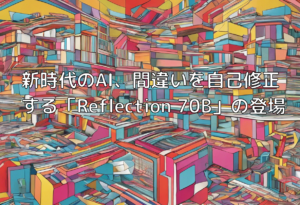 新時代のAI、間違いを自己修正する「Reflection 70B」の登場