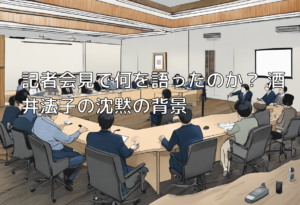 記者会見で何を語ったのか？ 酒井法子の沈黙の背景