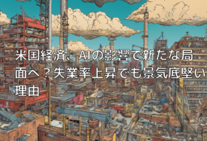 米国経済、AIの影響で新たな局面へ？失業率上昇でも景気底堅い理由