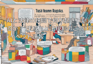 AIと法律の狭間で何が起きているか？“生成AIと法規制のこの1年”イベント速報