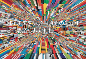 AIが未来を見る—時間の矢が生む不思議な非対称性