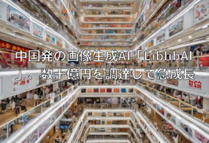 中国発の画像生成AI「LiblibAI」、数十億円を調達して急成長