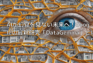 AIが幻覚を見ない未来へ！Googleの最新研究「DataGemma」とは