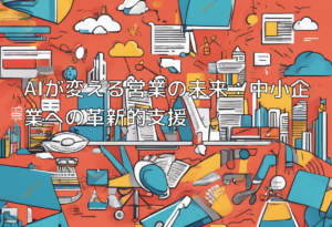 AIが変える営業の未来：中小企業への革新的支援