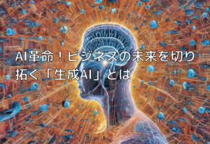 AI革命！ビジネスの未来を切り拓く「生成AI」とは