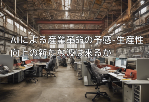 AIによる産業革命の予感-生産性向上の新たな波は来るか