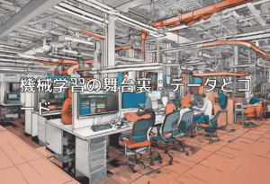 機械学習の舞台裏：データとコード