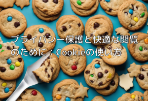 プライバシー保護と快適な閲覧のために：Cookieの使い方