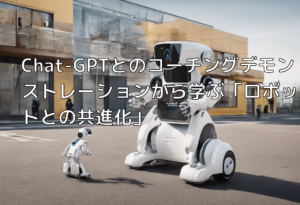 Chat-GPTとのコーチングデモンストレーションから学ぶ「ロボットとの共進化」