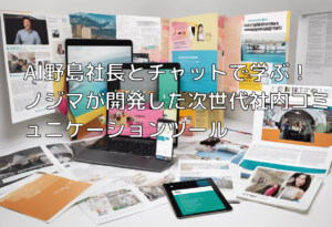 AI野島社長とチャットで学ぶ！ノジマが開発した次世代社内コミュニケーションツール