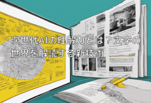 次世代AIの理解力とは？文字の世界を解読する新技術