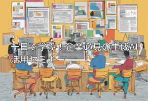 一日で学ぶ！企業必見の生成AI活用セミナー