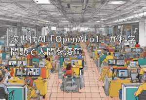 次世代AI「OpenAI o1」が科学問題で人間を凌駕