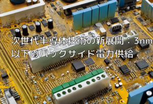 次世代半導体技術の新展開：3nm以下のバックサイド電力供給