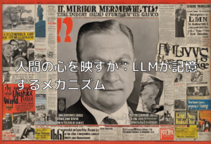 人間の心を映すか：LLMが記憶するメカニズム