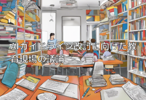 AIガイドライン改訂に向けた教育現場の議論