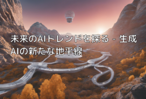 未来のAIトレンドを探る – 生成AIの新たな地平線