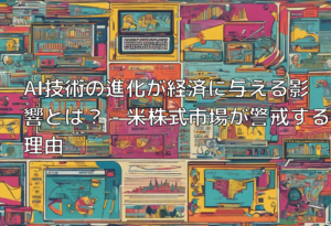AI技術の進化が経済に与える影響とは？ – 米株式市場が警戒する理由