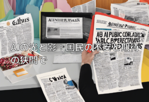 AIの光と影：国民の不安と期待の狭間で