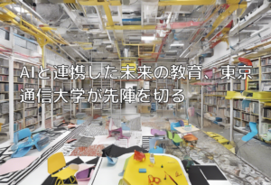 AIと連携した未来の教育、東京通信大学が先陣を切る