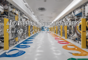 AIの新時代：OpenAIの革新的な「o1」シリーズ