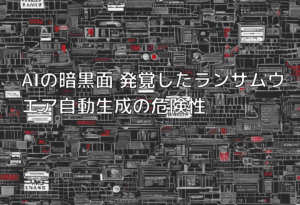 AIの暗黒面 発覚したランサムウエア自動生成の危険性