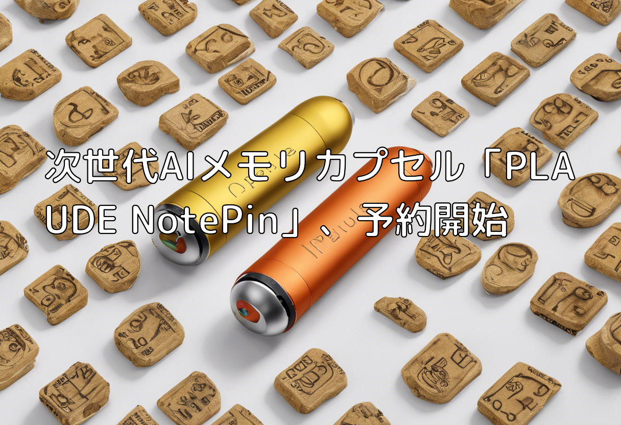 プラウド PLAUD NotePin Bundle アトル AIメモリーカプセル