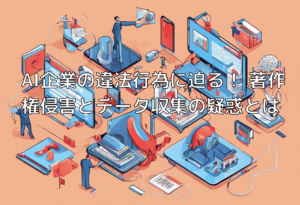 AI企業の違法行為に迫る！ 著作権侵害とデータ収集の疑惑とは