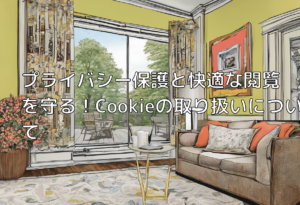 プライバシー保護と快適な閲覧を守る！Cookieの取り扱いについて